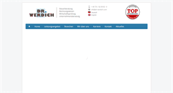 Desktop Screenshot of donau-treuhand.de
